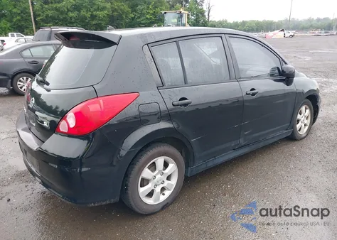 2008 Nissan Versa 1.8Sl из США, поврежденный, VIN 3N1BC13E68L398250